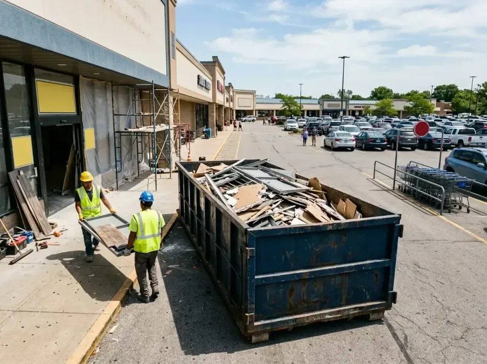 retail-store-renovation-debris-003 — frequently asked questions, Roll-off Dumpster Rentals in Enterprise, OR